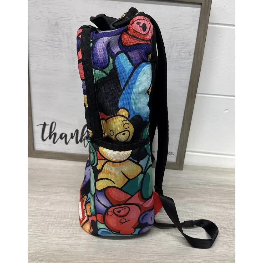 Sprayground Gummy-Bear Lips Backpack Multicolor Laptop Travel Bag